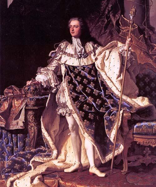 Hyacinthe Rigaud Portrait of Louis XV of France (1710-1774) china oil painting image